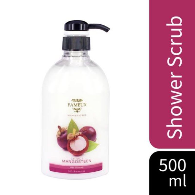 Fameux Mangosteen Shower Scrub 500ml