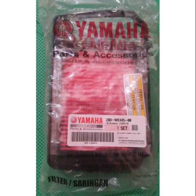 Saringan Filter Udara Yamaha Mio 28D WE445 00