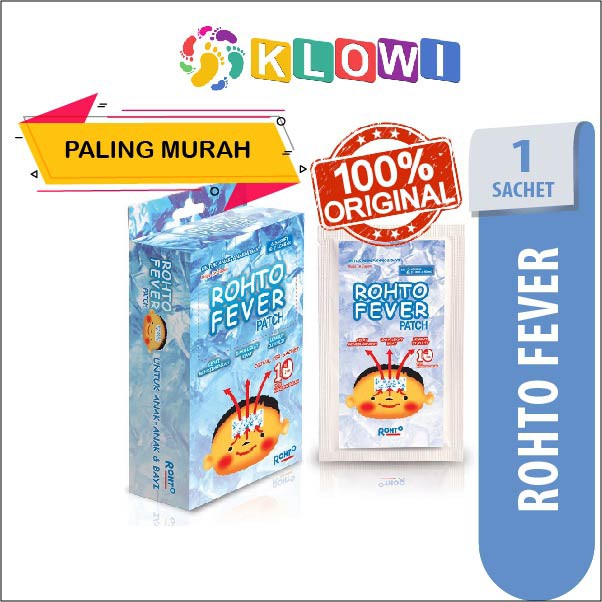 Rohto Fever Patch 1 Sachet Penurun Panas / Penurun Panas