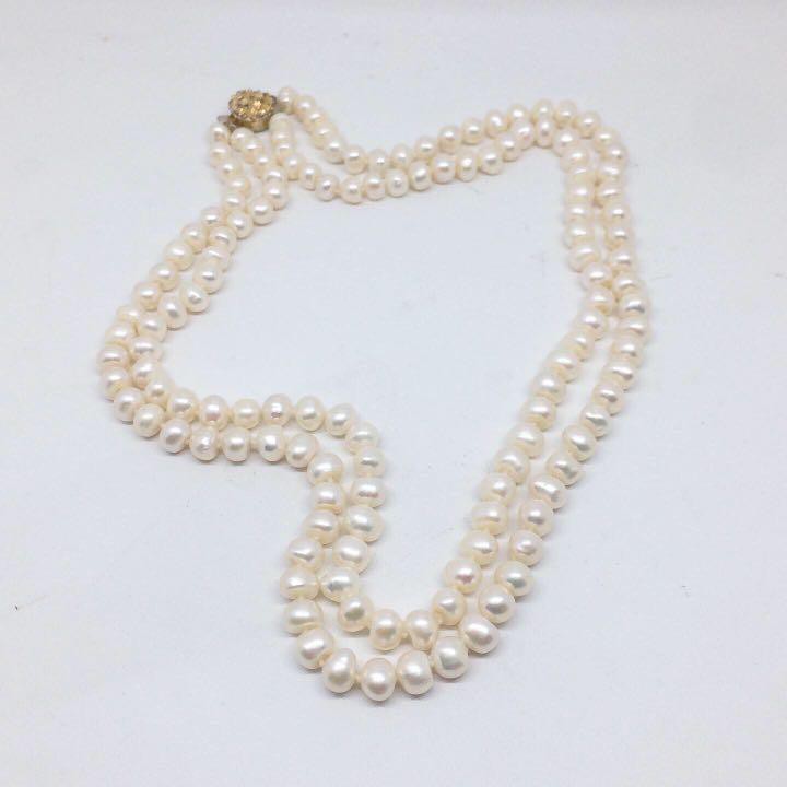 Senada Victory Kalung Choker Mutiara 2 Susun Layer SV000022