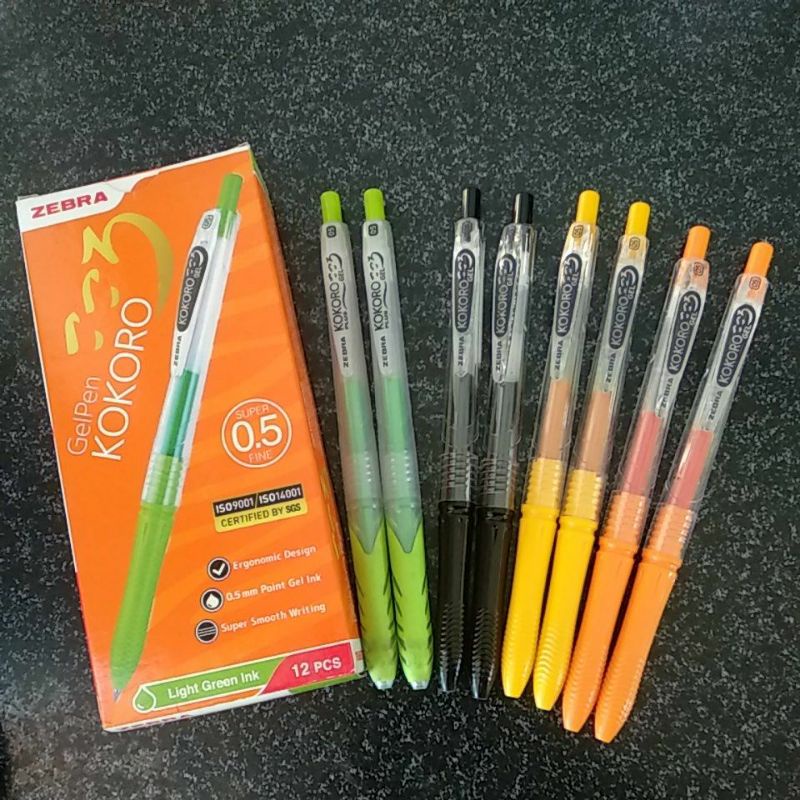 

READY STOCK!! BALLPEN KOKORO GEL 0.5 ZEBRA