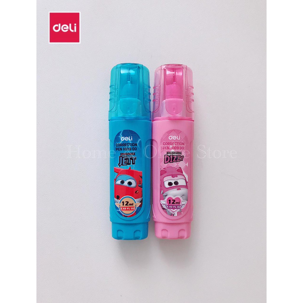 Deli Correction Pen Super Wings H10900 / Tip Ex Cair Tip X Pen Cair
