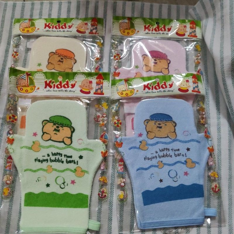 Kiddy 3777 Waslap mandi isi 1pcs