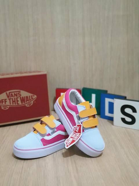 SEPATU ANAK PEREMPUAN | SEPATU SNEAKER VANS OLD SKOOL ANAK | SEPATU SEKOLAH ANAK