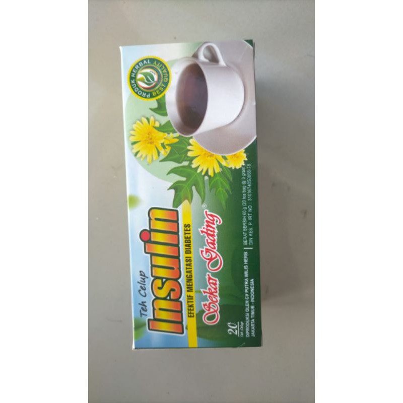 

TEH CELUP DAUN INSULIN