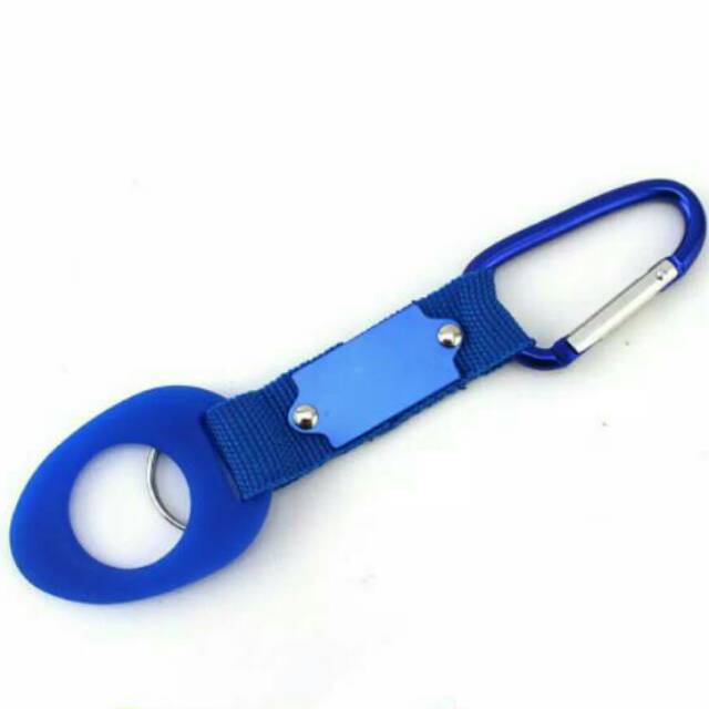 Carabiner Multifungsi dengan Gantungan Silicone Tempat Air Minum cocok untuk Pendaki dan Petualang