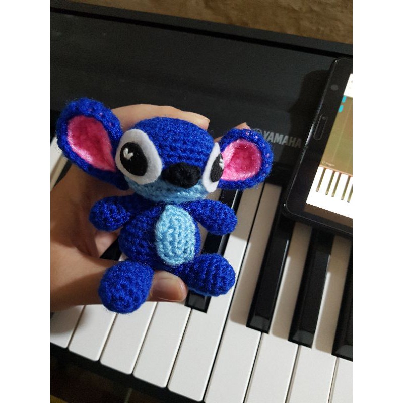 Stitch amigurumi boneka rajut lilo and stitch