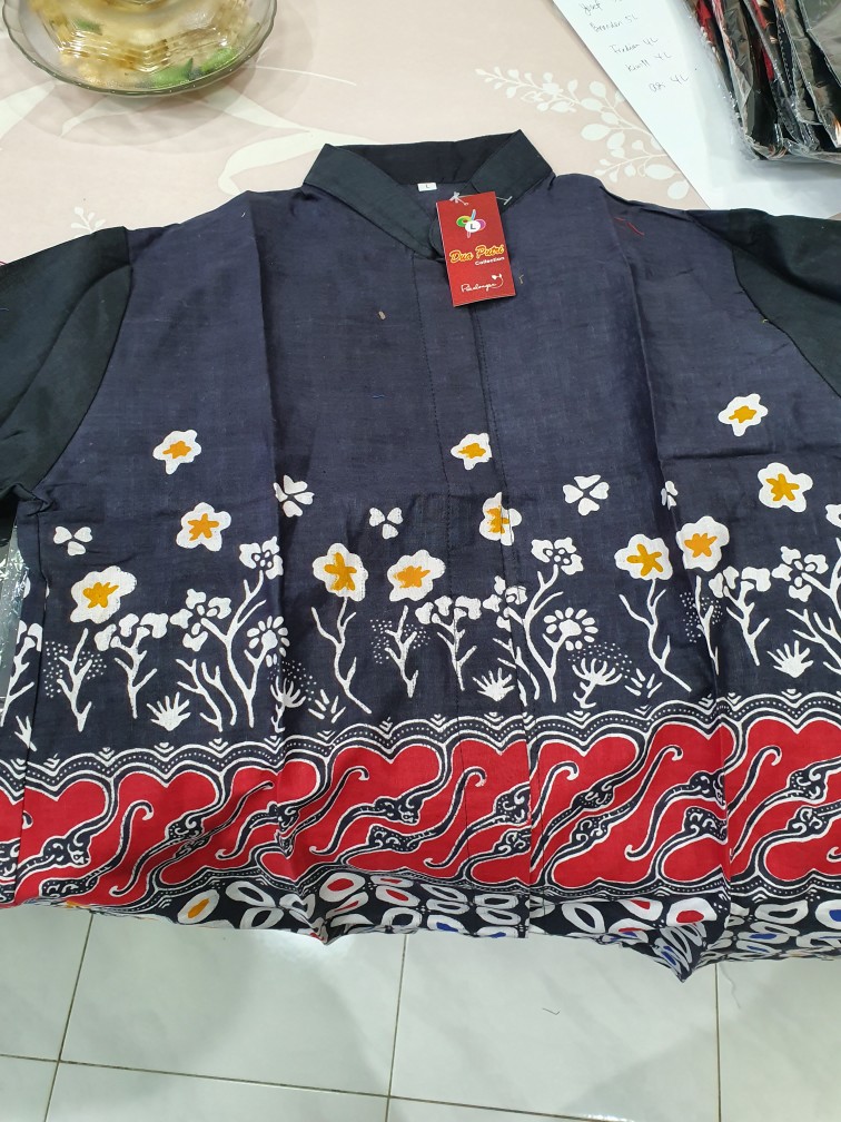 [code Hd327] Kemeja Batik Wanita Kantoran P-008 ♨1027(=)