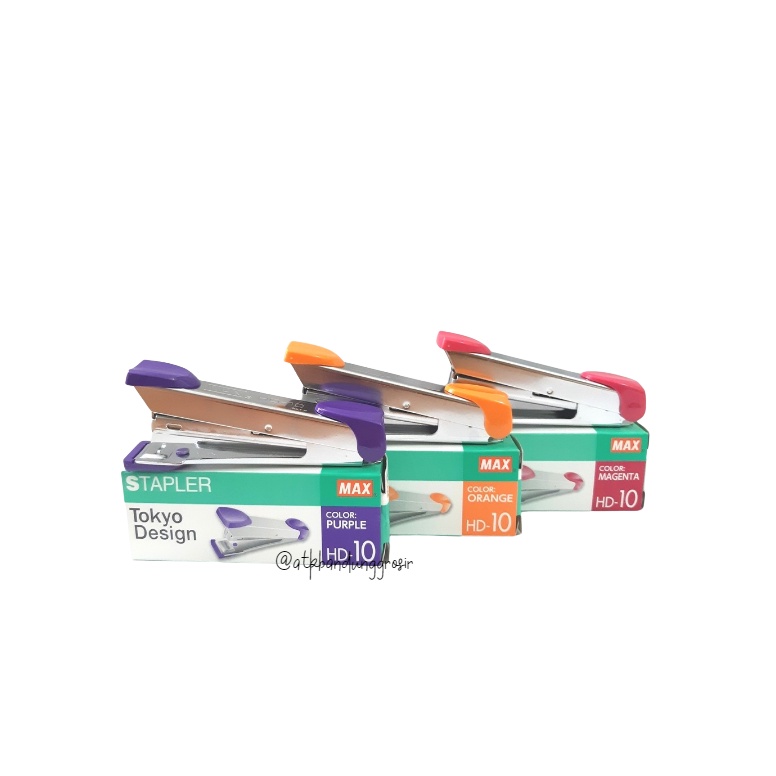 

Stapler MAX HD-10 Tokyo Design Kecil - Satuan
