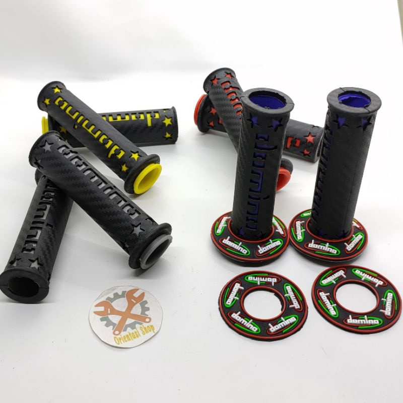 HANDGRIP DOMINO BINTANG KARET EMPUK PLUS DONAT GRIP DOMINO UNIVERSAL