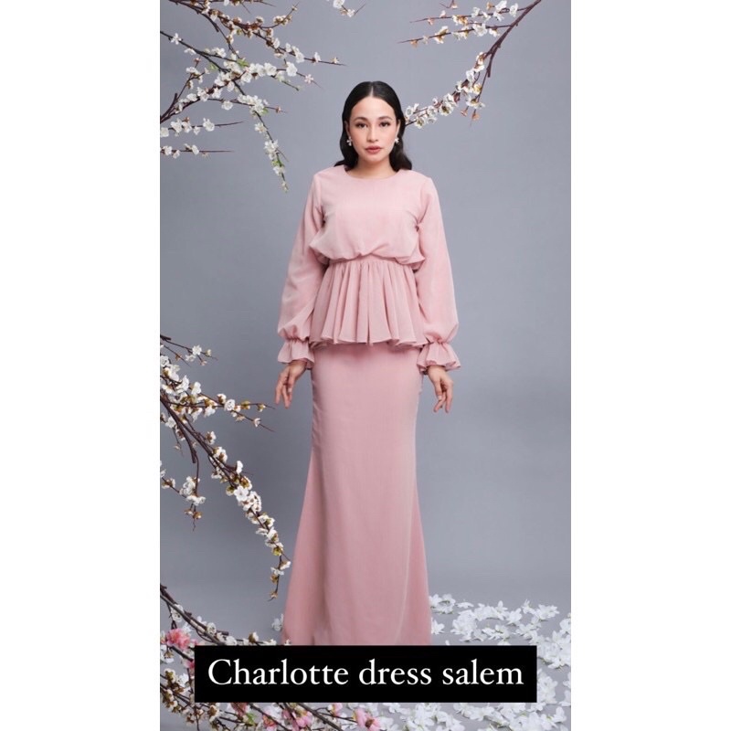 Preloved Charlotte Dress Premium By Inshahijab