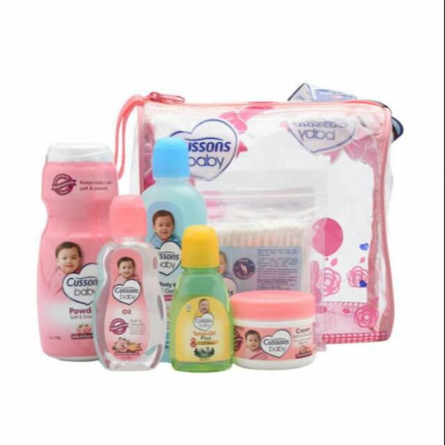 Cussons Besar 7in1 / perlengkapan mandi bayi set / sabun mandi bayi