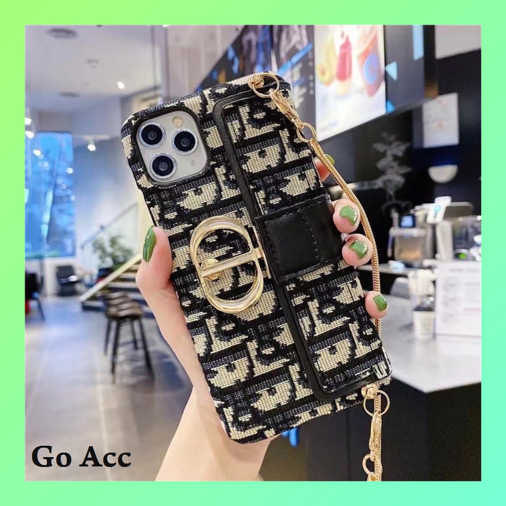 Case Tas Rantai for Iphone 7 7+ 8 8+ X Xs Xr Max 11 Pro Max 12 Pro Max 13 Pro Max 14 Plus 14+ 14Plus FH55