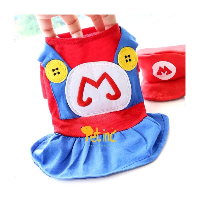 Mario bross set with hat girl and boy