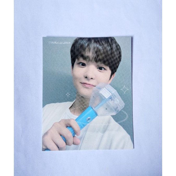 POB Basic Jihoon Treasure Lightstick Postcard Pre Order Benefit PC Photocard Wv Weverse Trejo