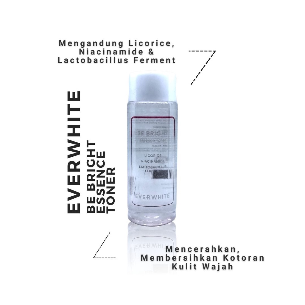 EVERWHITE ESSENCE TONER PEMBERSIH WAJAH BPOM EVER WHITE PERAWATAN WAJAH CLEANSER PERAWATAN KULIT