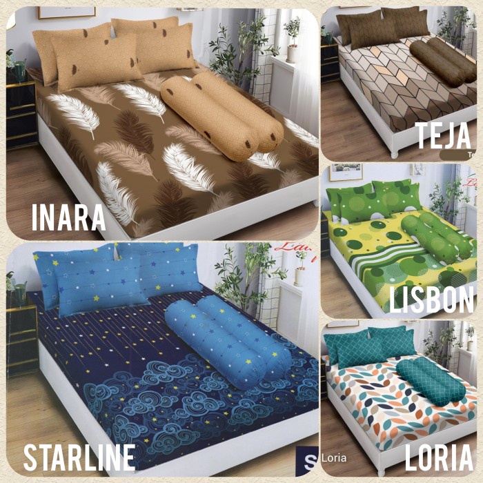 Sprei Sprei Lady Rose King 180x200 NEW(W3D2) Sprei Premium Sprei Aesthetic ORIGINAL Sprei Emboss Spr