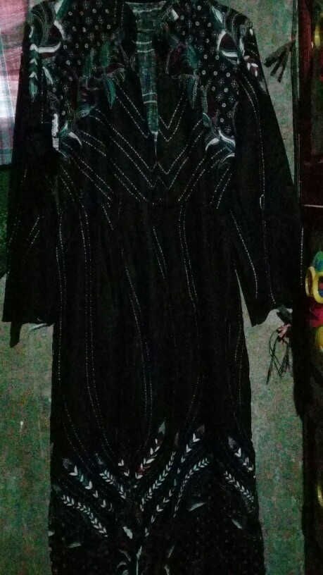 Wou Batik Couple Shofia Estetika Brokat  - Couple Modern Batik Couple Sarimbit Brokat Kebaya - Bs052