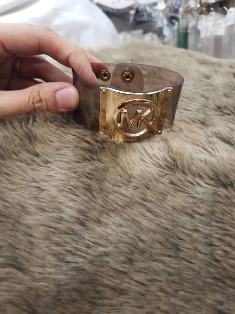 Gelang MK Fashion Import Bahan Jelly Premium Quality Anti karat Bracelet Branded Band i82