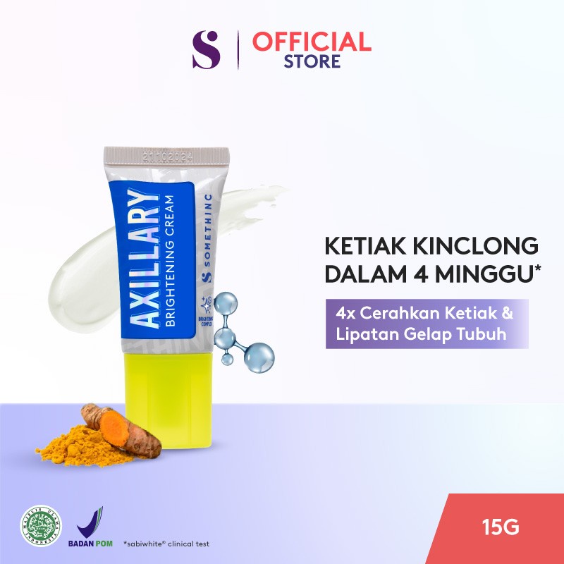 SOMETHINC Axillary Brightening Cream Krim Pemutih Ketiak Ketek Lutut Sikut Hitam