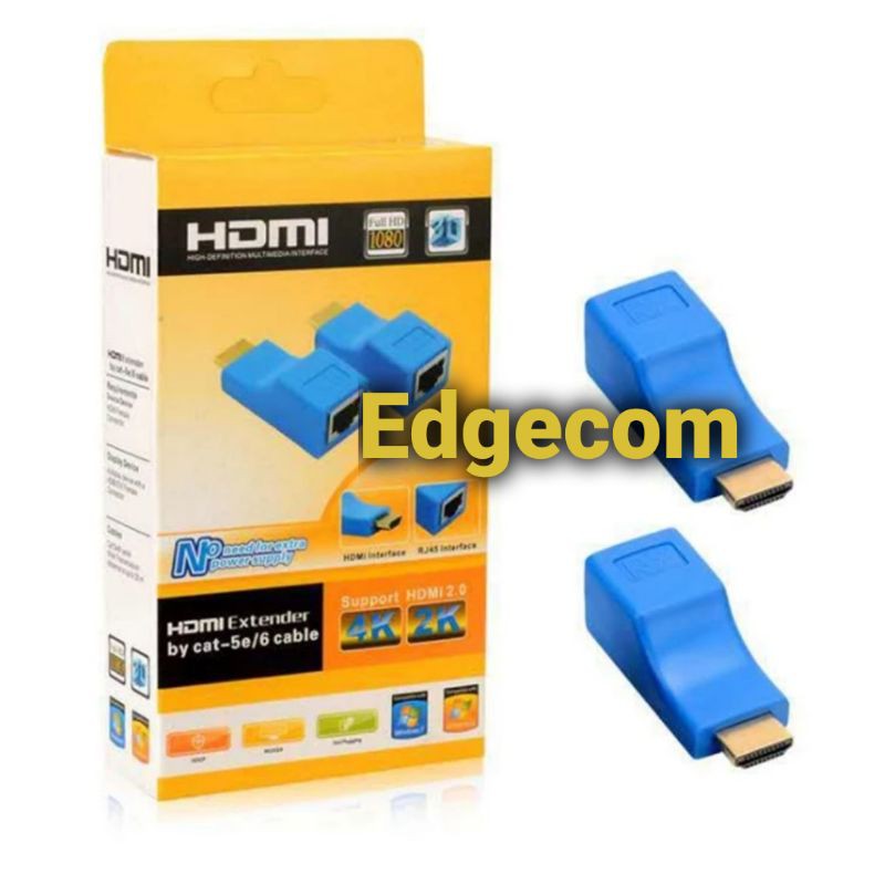 HDMI Extender by Cat5e/6 30 meter