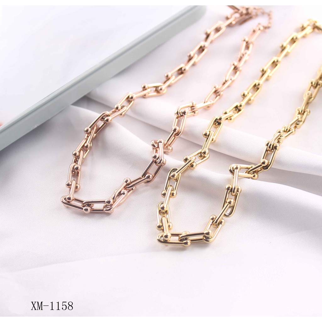 Kalung Titanium Rantai Tangki 1158