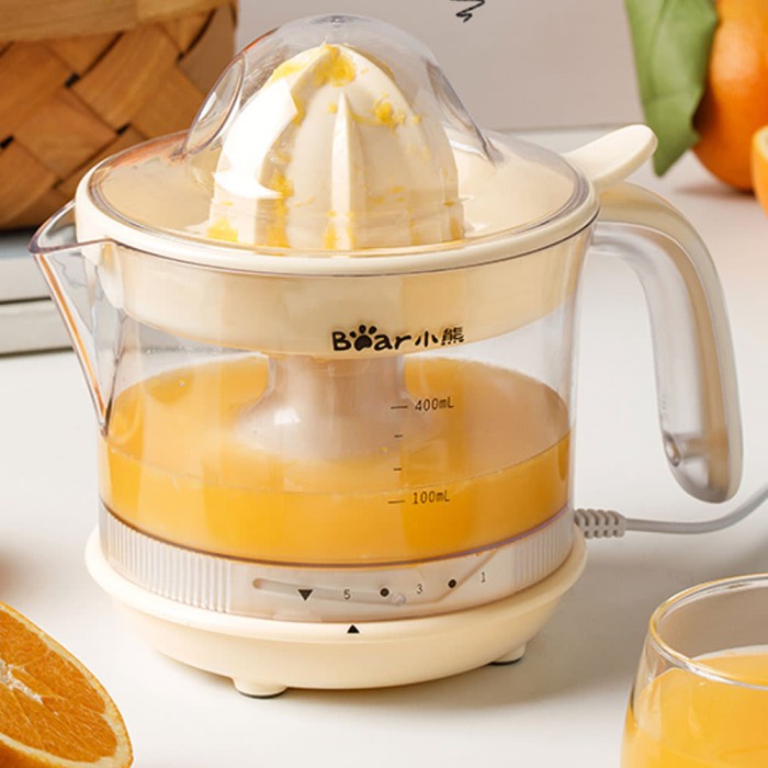 Bear - Pemeras Jeruk, Alat Peras Jeruk, Alat Peras Jeruk Elektrik, Alat Pemeras Jeruk 400 ml - Murah
