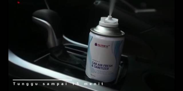 FOGGING MOBIL FRESHNER SPRAY RUANGAN BER AC DAN MOBIL AUTOFIT CAR AIR FRESH AND SANITIZER 150 ML