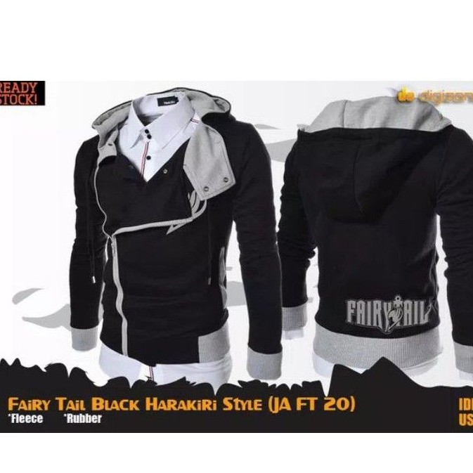 Jaket Anime Harakiri Fairy Tail Black