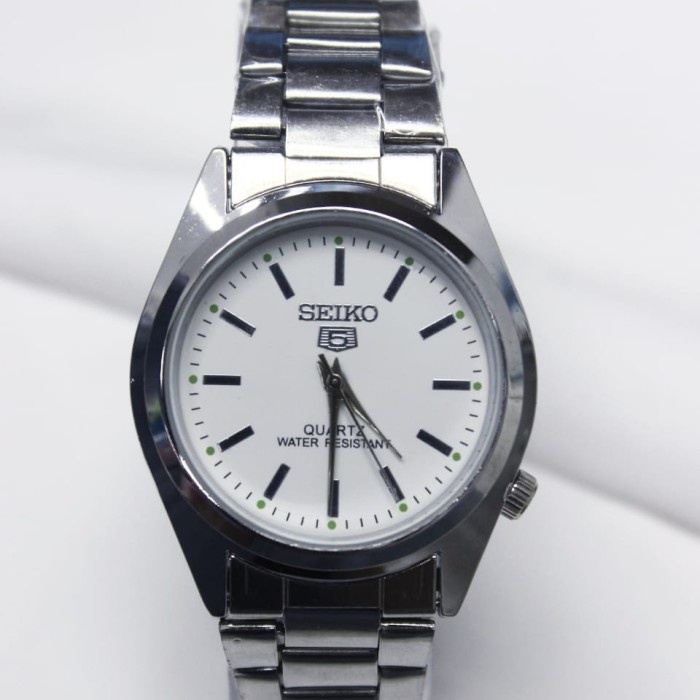 Jam Tangan Pria Fashion Watch Terbaru Keren COD Murah H0A1 JAM TANGAN PRIA SEIKO S0098 RANTAI SILVER