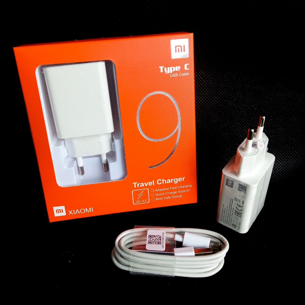 TRAVEL CHARGER MI9 65W TC MI CHAS XIAOMI 65 WATT TYPE C MICRO