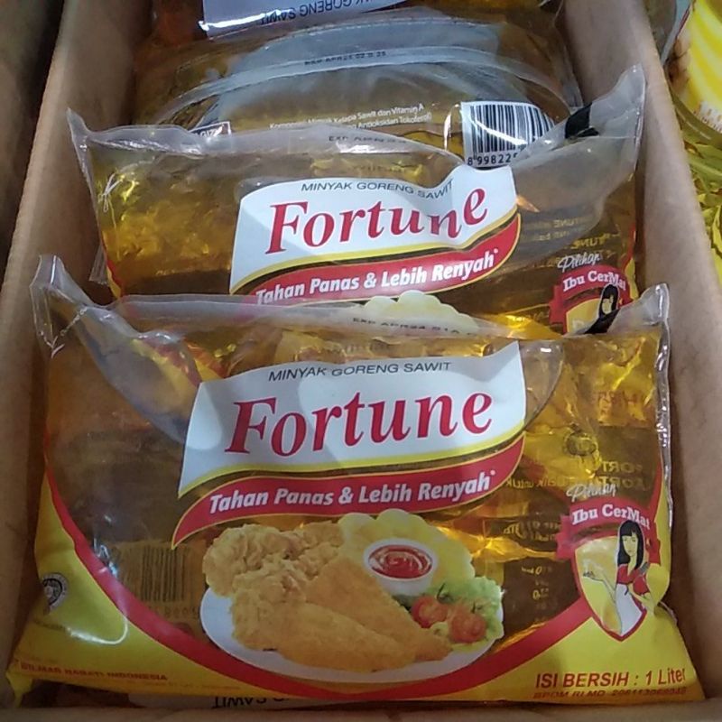 Jual Minyak Goreng Fortune L Kemasan Bantal Shopee Indonesia