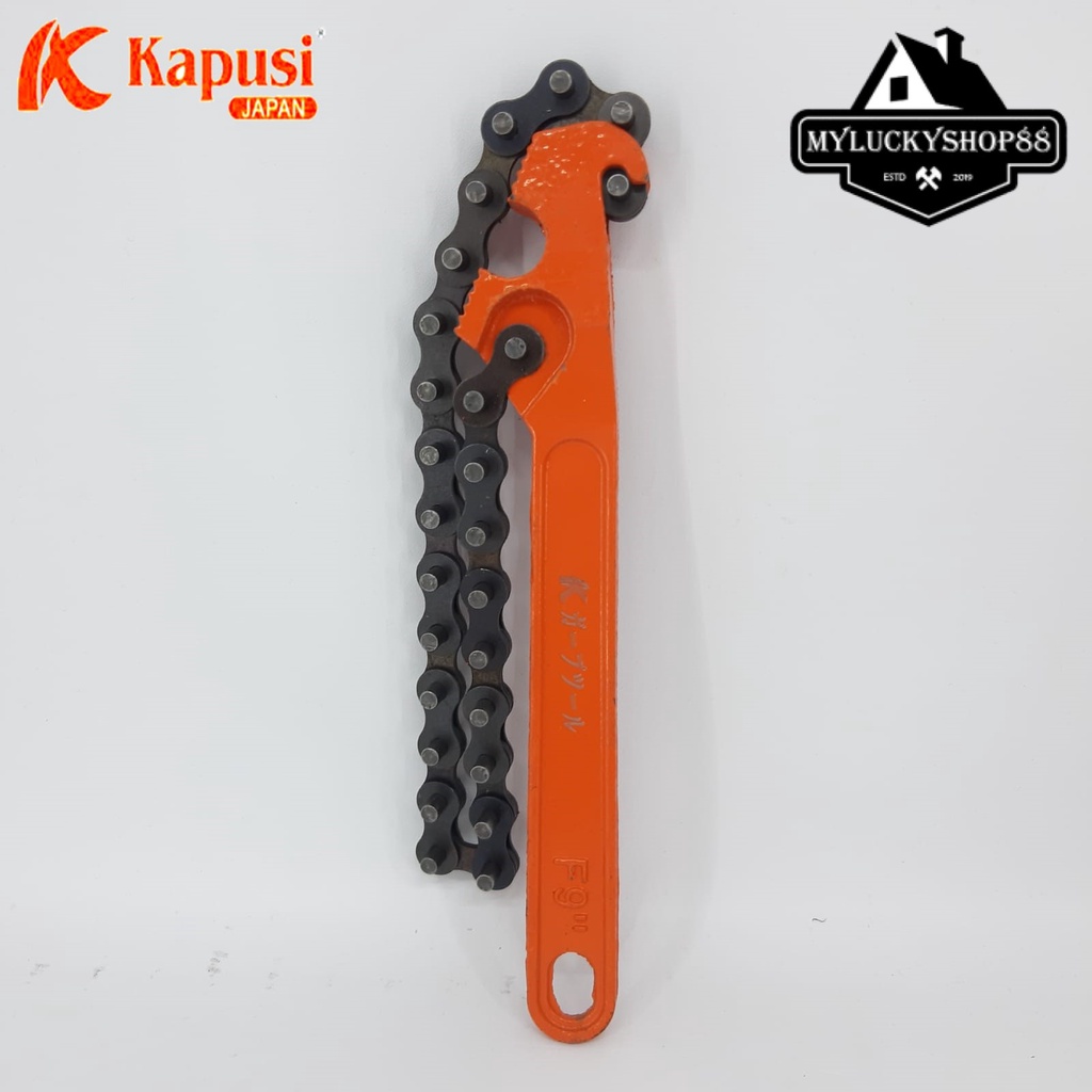 Kunci Oli Filter Model Rantai Kapusi 8 inch Oil Filter Chain Wrench