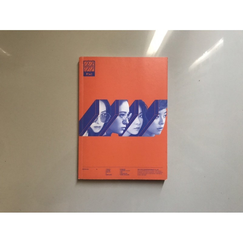 [BOOKED] f(x) 4 WALLS 4WALLS ALBUM ONLY