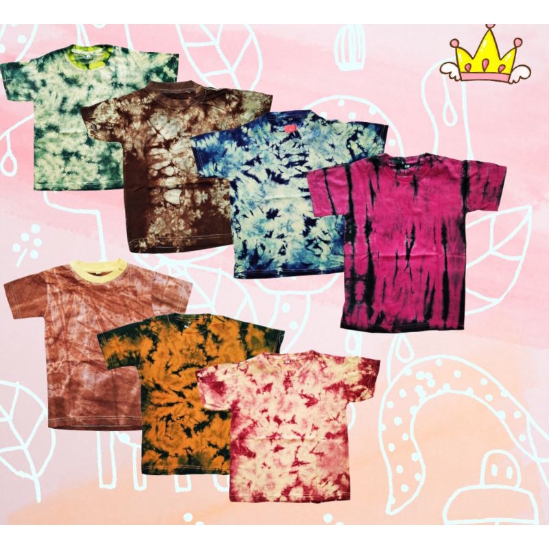 PROMO KAOS ANAK TIEDYE 14RIBUAN