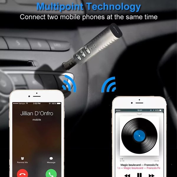 adapter AUX jack - bluetooth audio receiver