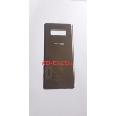 back door backdoor tutup belakang casing belakang Samsung note 8 original gold