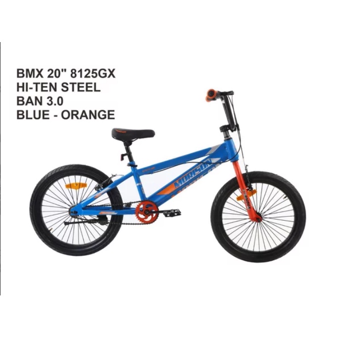 Sepeda BMX MORISON 8125 GX dan MX 3.0 Ban Besar 20 inch