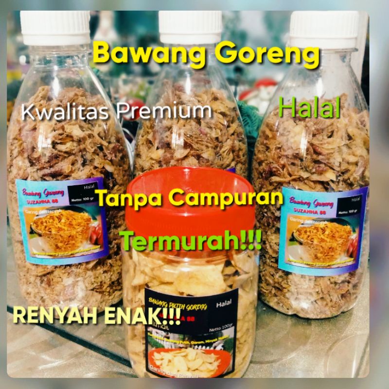 BAWANG GORENG ASLI TANPA CAMPURAN ENAK