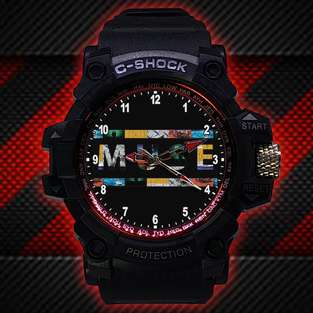 (ISTIMEWA BOSSQUE) JAM TANGAN MUSE LIST MERAH - EXCLUSIVE 5