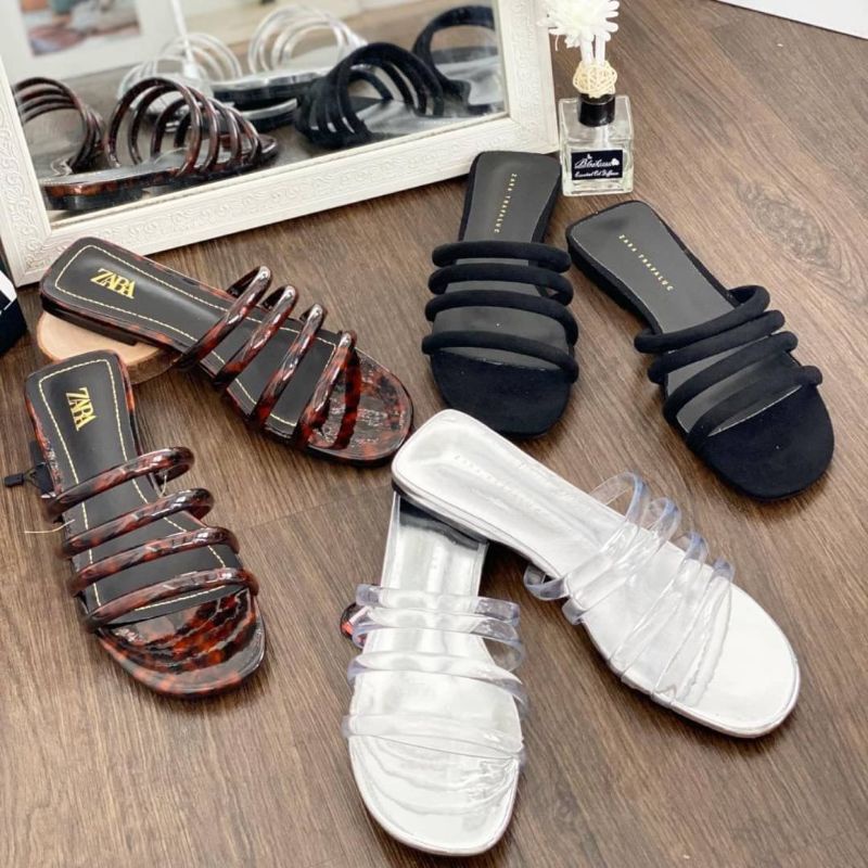 SANDAL WANITA FLAT ZARA