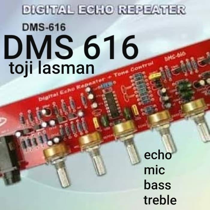 digital echo repeater with tone control mic kontrol dms 616 dms616