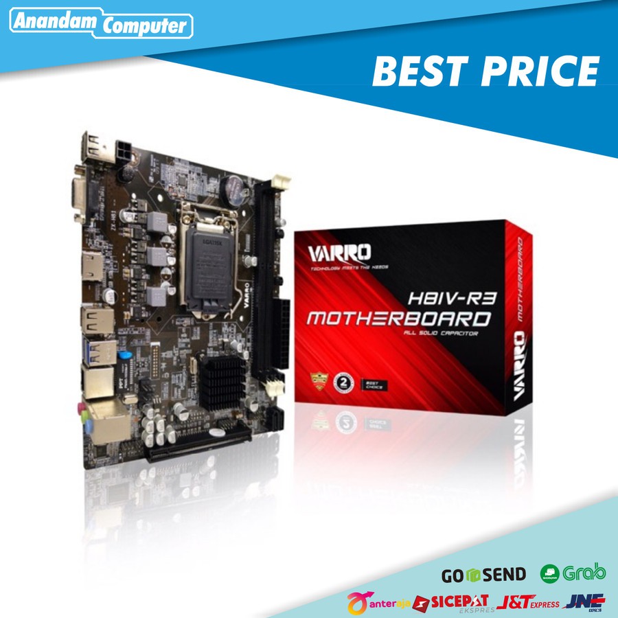 VARRO H81VR3 NVME H81 Motherboard