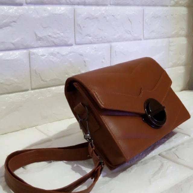 TAS WANITA OKTAGROSIR TAS 26 MOCCA