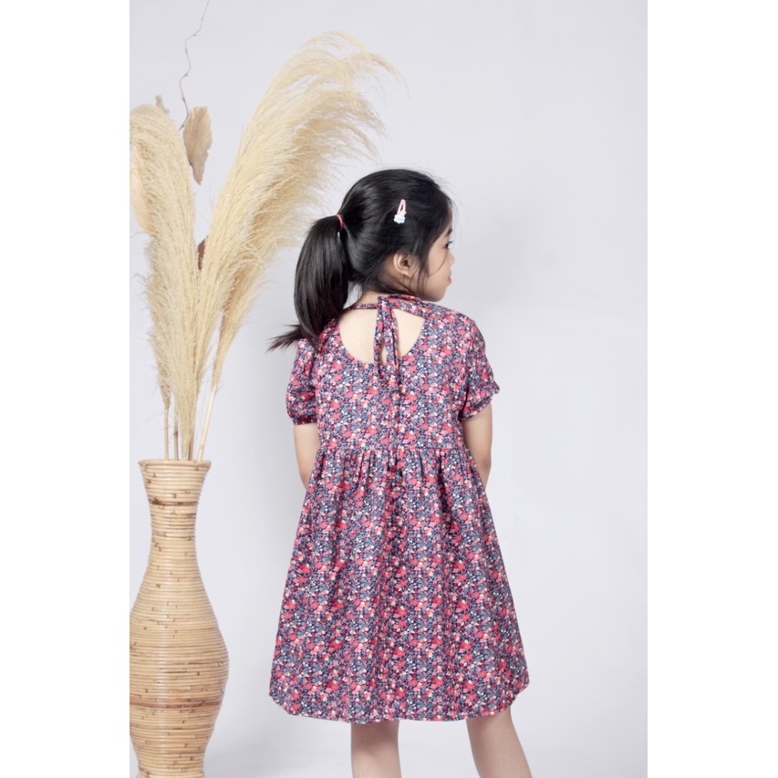 TokoMilkan - Dress Anak Perempuan Motif Bunga KABUKA DRESS KIDS | Dress Anak Perempuan Lucu