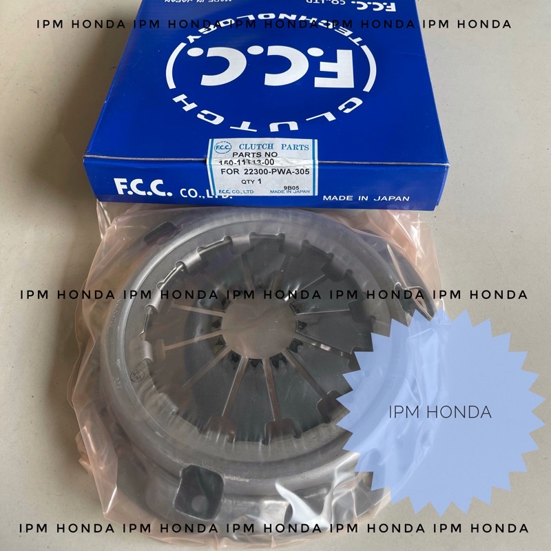 22300 PWA PWC FCC Japan Dekrup Matahari Clutch Cover Honda Jazz GD3 City GD8 IDSI VTEC 2003 2004 2005 2006 2007 2008