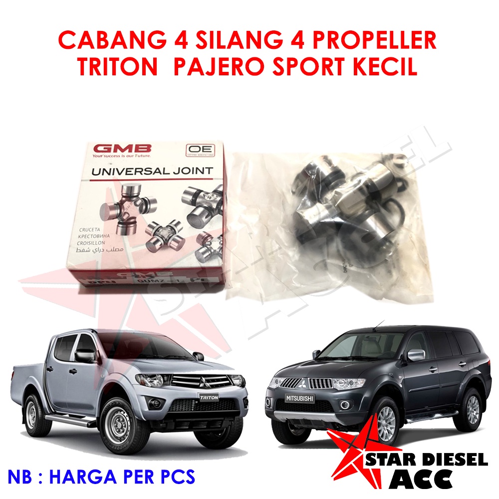 PROPELLER TRITON CABANG 4 PROPELLER KECIL DEPAN PAJERO SPORT TRITON 2.5 TURBO