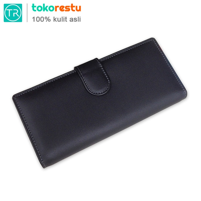 Dompet Wanita Kulit Sapi Asli Garut Model Panjang TR178