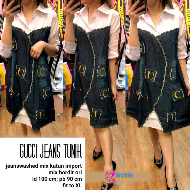 Gucci jeans tunik