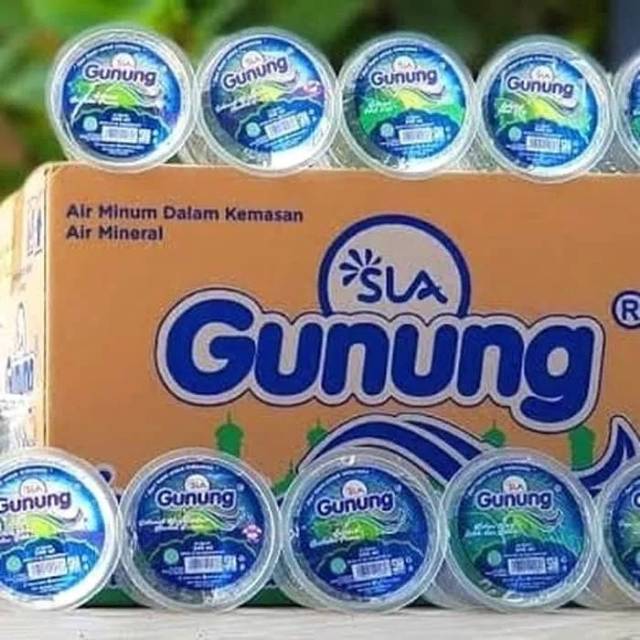 

Gunung gelas 240ml x 48 cup